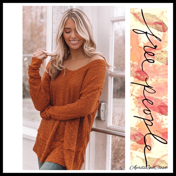 FREE PEOPLE PULLOVER LONG SLEEVES TUNIC TOP A2C - Picture 12 of 16